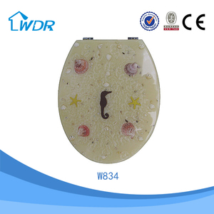 <strong>Resin</strong> Beautiful Hotel Wholesale Ivory Decorative Design <strong>Toilet</strong> <strong>Seat</strong> - Product Image 2