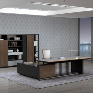 Meubles de Bureau De Luxe ý tưởng của tôi E1 MFC nội thất văn phòng bàn điều hành lớn - Product Image 1