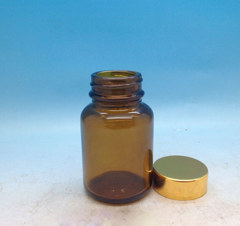 Haonai hot sale bulk pharmaceutical amber Glass medicine bottle
