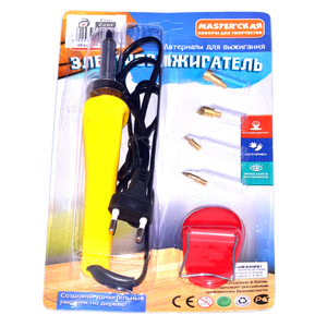 Juego de herramientas de leña profesional de 5 puntas, herramienta de dibujo a mano diy para Rusia, enchufe europeo de 220V - Product Image 2