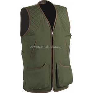 เสื้อกั๊กล่าสัตว์สีเขียวระบายอากาศได้ดีกันลม - Product Image 2