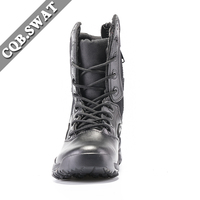 Bottes de combat allemandes CQB.SWAT, légères, respirantes, semelle en caoutchouc, hauteur de la cheville, utilisation toute l'année