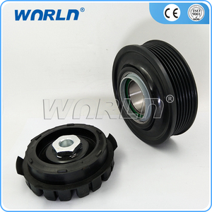 7SEU17C auto ac embrayage du <span class=keywords><strong>compresseur</strong></span> pour VW <span class=keywords><strong>T5</strong></span> <span class=keywords><strong>Transporter</strong></span>/Multivan/Amarok 2.0 TDI 437100-7250 7E0820803 7E0820803F 7E08208 - Product Image 2