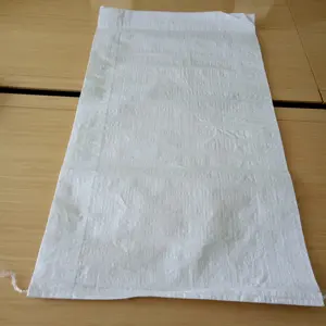 रासायनिक उर्वरक के लिए चावल बैग 25 किलो 50 किलो प्लास्टिक रेत सीमेंट पैकेजिंग बैग पॉलीप्रोपाइलीन पीपी बुना बोरियां
