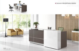 Bureau en verre, <span class=keywords><strong>comptoir</strong></span> de réception, bureau, en usine chinoise, personnalisé, conception - Product Image 2