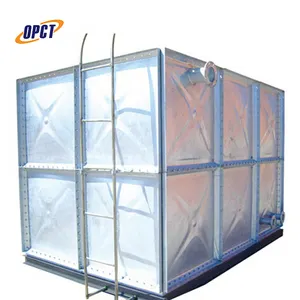 1000 cubic meter sectional fire hot dip galvanized easy square water tanks