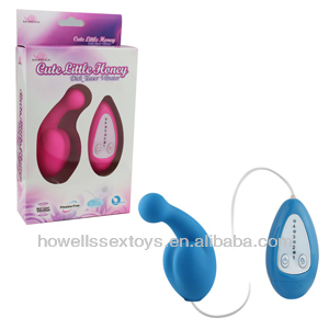Aphrodisia Honig Dick Teaser Ferngesteuerter Vibrator 4-Geschwindigkeiten Wasserdicht Silikon ABS mit 2 AAA-Batterien Erwachsenen-Sexspielzeug - Product Image 5