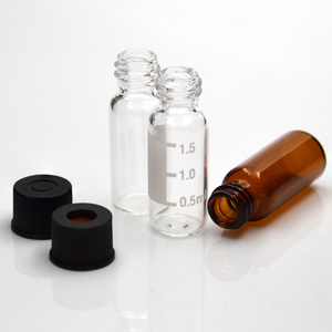 Laboratuvar cam flakon mühür 8-425 vida polipropilen kapatma kapağı PTFE silikon kauçuk 8mm ön yarık <span class=keywords><strong>Septum</strong></span> - Product Image 5