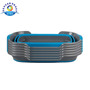 New PP TPR Collapsible <strong>Foldable</strong> <strong>Laundry</strong> <strong>Basket</strong> Plastic <strong>Laundry</strong> <strong>Basket</strong> <strong>Foldable</strong> - Product Image 1