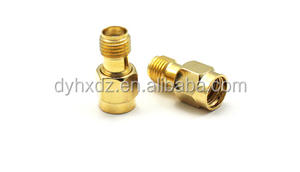 Pirinç altın kaplama erkek fişi/U.FL/UFL erkek konnektör düz - Product Image 5
