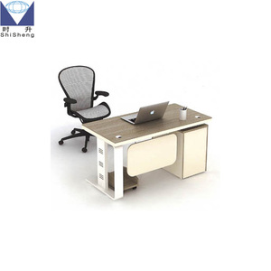 <span class=keywords><strong>Table</strong></span> de bureau en mélamine au design moderne à prix compétitif d'usine - Product Image 2