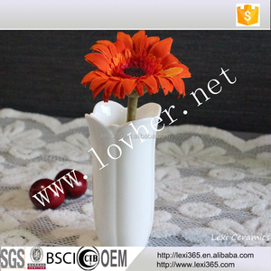 Decoración del hogar moderno porcelana tall 11 cm mini florero de la flor del <span class=keywords><strong>lirio</strong></span> - Product Image 1