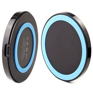 [SAM เทคโนโลยี] สำหรับ Samsung Qi Certified Fast ชาร์จ Universal Wireless Charger Pad 5W สำหรับ Iphone