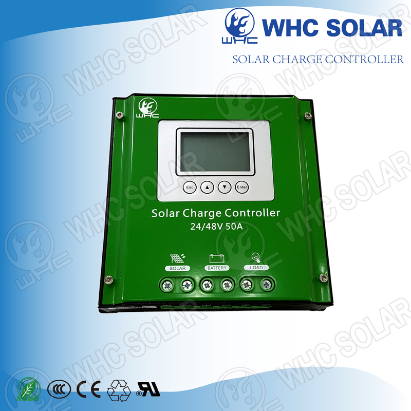 WHC 24 V/48 V 50A Régulateur Solaire Thermique pour Système D'éclairage de Rue