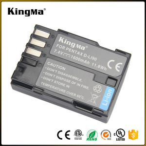 KingMa Vente Chaude 1600 mAh Batterie D-LI90 Remplacement pour Pentax K-7 K-7D K1 K01 K3 K3II K3 2 K5 <span class=keywords><strong>K5D</strong></span> DSLR caméra - Product Image 6