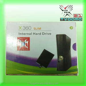 अंदर 100% मूल 320GB हार्ड ड्राइव डिस्क स्लिम XBOX 360 के लिए 360 320G स्लिम आंतरिक हार्ड ड्राइव काले नई थोक