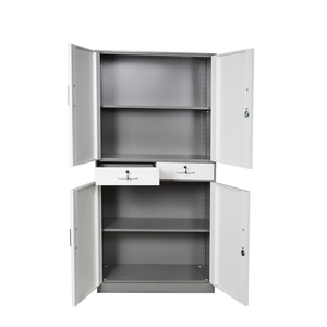 Thiết Kế Thời Trang Văn Phòng Kim Loại Sử Dụng Lông Cạnh Giữa <span class=keywords><strong>2</strong></span> Ngăn Kéo Có Thể Khóa Tủ Hồ Sơ - Product Image 4