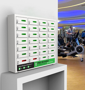 สถานีชาร์จโทรศัพท์มือถือช่องเก็บของสำหรับศูนย์กีฬาและไม้กอล์ฟใหม่ช่อง28ช่องชาร์จได้อย่างรวดเร็ว - Product Image 2