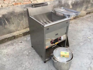 Friggitrice a Gas per ristorante commerciale 40L in acciaio inox 1 serbatoio gpl - Product Image 2