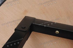 Bán Buôn Ván Ép Bàn Tiệc Gấp Bàn Ăn Với Chân Thép - Product Image 5