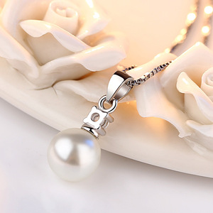 Collar de perlas de circón a la moda joyería femenina elegante simple - Product Image 2