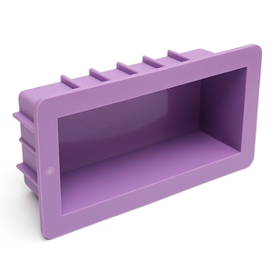 Molde de Silicona Rectangular Flexible <span class=keywords><strong>para</strong></span> Jabón y Velas, Apto <span class=keywords><strong>para</strong></span> <span class=keywords><strong>Lavavajillas</strong></span>, con Patrón Geométrico, <span class=keywords><strong>para</strong></span> Manualidades Caseras - Product Image 3