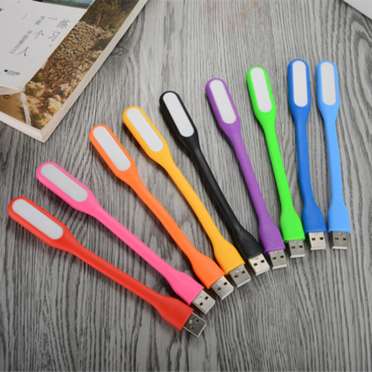 Фабричная usb мини светодиодная лампа цветная силиконовая резиновая гибкая USB лампа для компьютера и мобильного телефона usb Светодиодная лампа