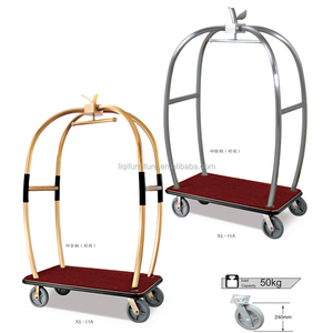 Chariot à bagages de l'aéroport en métal avec deux ou quatre roues - Product Image 4