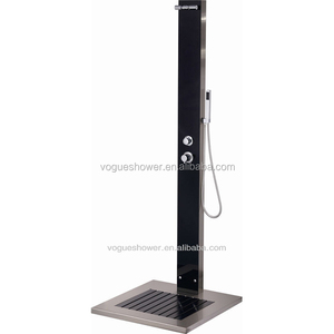 Çağdaş Temperli Cam Bahçe Açık Duş, Banyo Duş Seti - Product Image 1