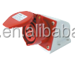 industrial enchufe y enchufe de descarga Panel Mounted enchufe industrial 114/124 Panel de montaje hembra recto - Product Image 1