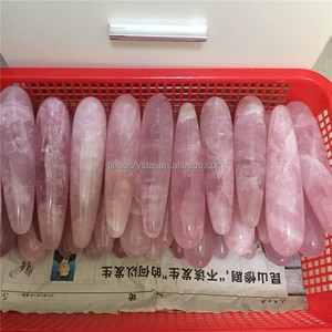 Натуральный розовый кварцевый кристалл, фаллоимитатор, искусственный пенис для мастурбации, распродажа - Product Image 5