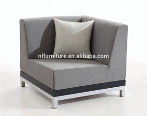 Ensemble <span class=keywords><strong>de</strong></span> canapés d'extérieur en Aluminium, tissu imperméable, en forme <span class=keywords><strong>de</strong></span> L, meubles <span class=keywords><strong>de</strong></span> <span class=keywords><strong>jardin</strong></span> d'hôtel - Product Image 4