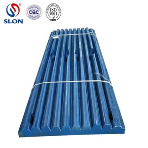 높은 망간 Shanbao Komatus Pegson Terex Finlay Kleemann 크러셔 예비 부품 고정/스윙 턱 플레이트 가격 - Product Image 6