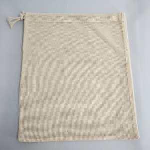 Nử<span class=keywords><strong>a</strong></span> Bông Lưới Dây Rút Sản Xuất Túi Túi 100% Bông <span class=keywords><strong>1</strong></span> Dây Bông Bên Với Khó<span class=keywords><strong>a</strong></span> Điều Chỉnh Thân Thiện Với Môi Trường Và Có Thể Tái Sử Dụng - Product Image 6
