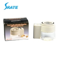 Portable LED Magnifier Stand Magnifying Glass With Scale MG13100-2