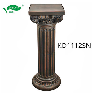 KD1112 सजावटी रोमन स्तंभ फूल बर्तन स्टैंड
