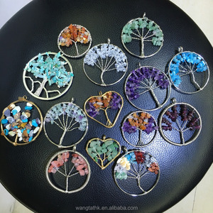 จี้ต้นไม้ชีวิตหินผสม - Product Image 1