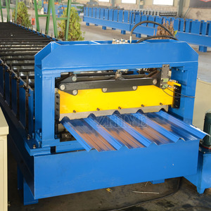 لوح تغطية معدني صب آلة/قرميد سطح من الفولاذ ماكينة/لوح معدني للسطح الانحناء آلة - Product Image 5