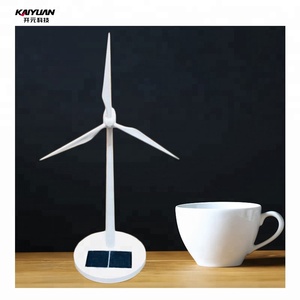 Khuyến Mãi Trang Trí Bàn Mini Cối Xay Gió Di Động Mô Hình Tuabin Gió Năng Lượng Mặt Trời - Product Image 2