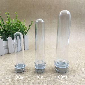 IBELONG 30ml 40ml 100mlPETプラスチック透明透明包装試験管フェイスマスクデータケーブル用アルミニウムスクリューキャップ付き - Product Image 6