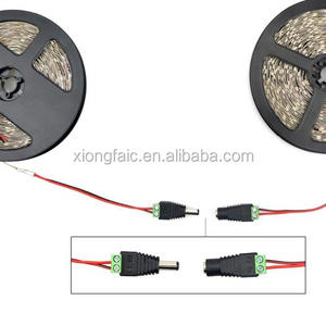 Thương hiệu ban đầu DC kết nối nữ nam 2.1mm x 5.5mm cắm điện Jack Adapter cho LED Strip ánh sáng 5050 3528 2835 hoặc máy ảnh - Product Image 6