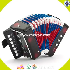 Venta al por mayor de moda superior de madera de piano accordion profesional de los niños de piano de acordeón W07K006C - Product Image 1
