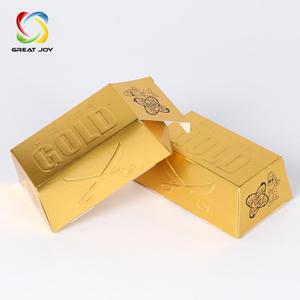 Commercio all'ingrosso stagnola di oro in oro personalizzato bar regalo scatola di - Product Image 4