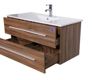 Furnitur kamar mandi kabinet kayu padat Modern set Kombo kabin kualitas tinggi obral pabrik furnitur kamar mandi Tiongkok di Tiongkok