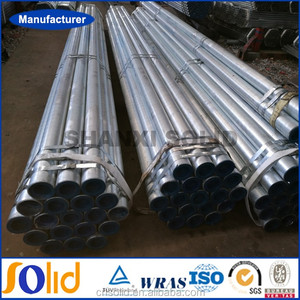 ASTM A53 galvanizado en caliente de tubo laminado ranurado de tubo de acero galvanizado - Product Image 4
