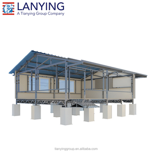 Bas prix maisons modulaires préfabriqués lumière cadre en acier préfabriqué maison - Product Image 2