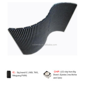 Giá Tốt Nhất P4 P5 P6 P10 P12 2015 Quảng Cáo P12 Ngoài Trời <span class=keywords><strong>Led</strong></span> Hiển Thị Hình Dạng Cong Linh Hoạt <span class=keywords><strong>Led</strong></span> Hiển Thị - Product Image 1