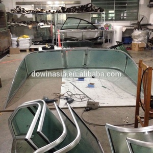 <strong>Yacht</strong> Customized Aluminum Alloy Boat Front Windshield Glass