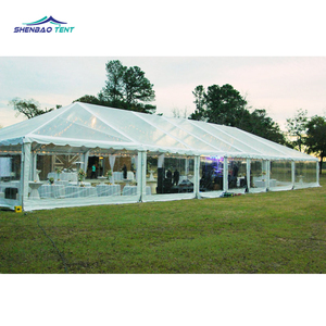 Al aire libre grande techo claro transparente carpa de fiesta de <span class=keywords><strong>lujo</strong></span> tienda Tor de eventos de la boda - Product Image 4