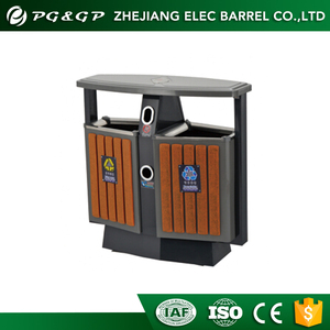 Gỗ Sơn Thép Hai Bên Tái Chế Rác Thùng Rác - Product Image 6